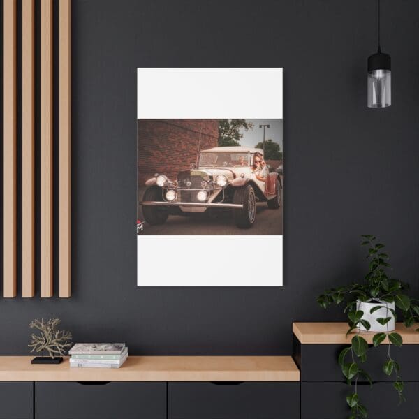 Vintage Car Matte Canvas Wall Art - Image 192