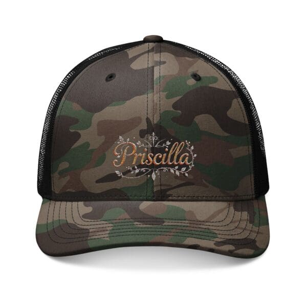 Custom Camouflage Trucker Hat for Outdoor Lovers - Image 5