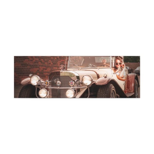 Vintage Car Matte Canvas Wall Art - Image 89