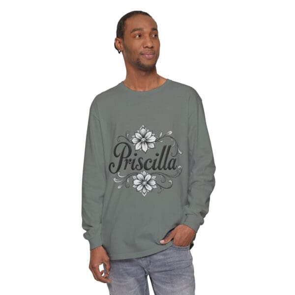 Priscilla Floral Long Sleeve T-Shirt for Women - Stylish & Comfortable - Image 39