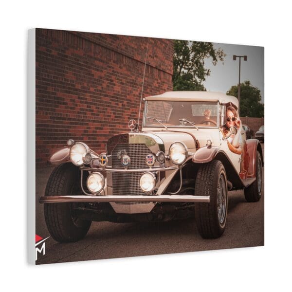 Vintage Car Matte Canvas Wall Art - Image 26