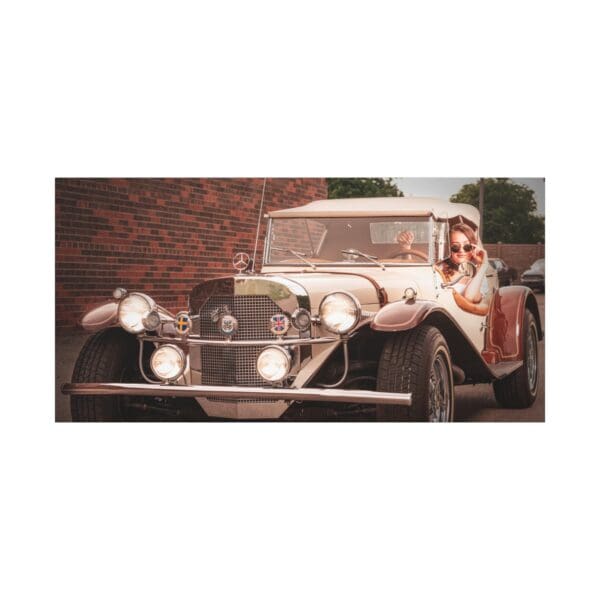 Vintage Car Matte Canvas Wall Art - Image 77