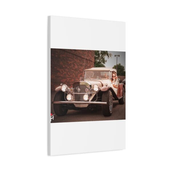 Vintage Car Matte Canvas Wall Art - Image 154