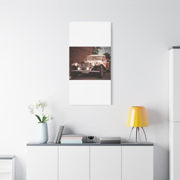 Vintage Car Matte Canvas Wall Art - Image 179