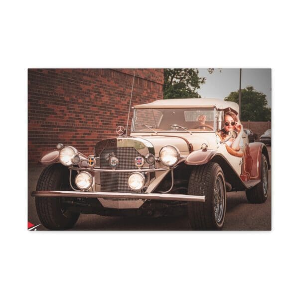 Vintage Car Matte Canvas Wall Art - Image 29