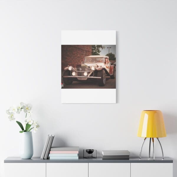 Vintage Car Matte Canvas Wall Art - Image 171