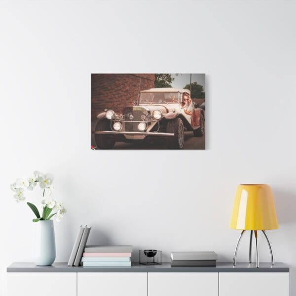 Vintage Car Matte Canvas Wall Art - Image 47