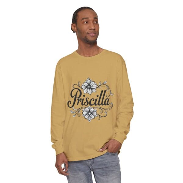 Priscilla Floral Long Sleeve T-Shirt for Women - Stylish & Comfortable - Image 23