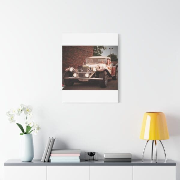 Vintage Car Matte Canvas Wall Art - Image 167