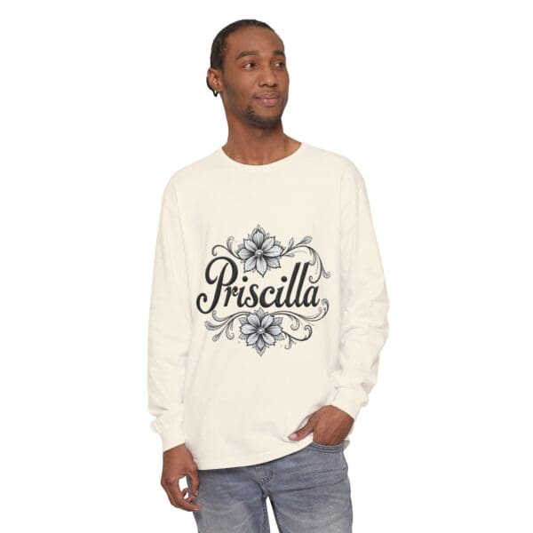 Priscilla Floral Long Sleeve T-Shirt for Women - Stylish & Comfortable - Image 19