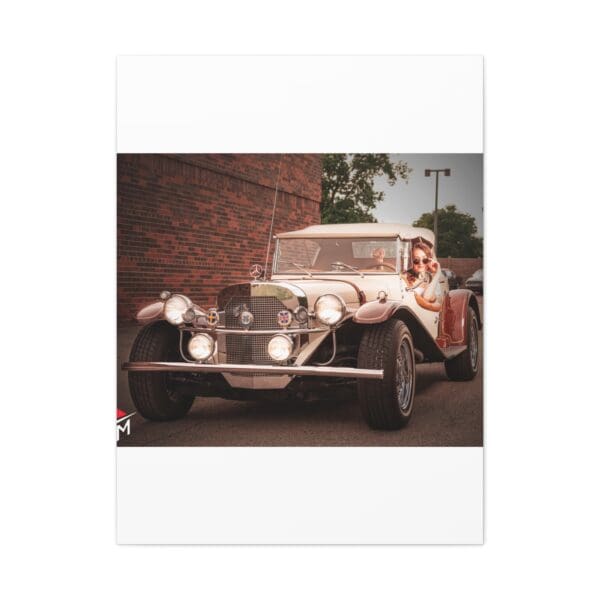 Vintage Car Matte Canvas Wall Art - Image 181