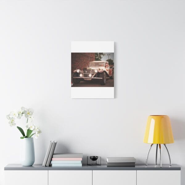 Vintage Car Matte Canvas Wall Art - Image 147