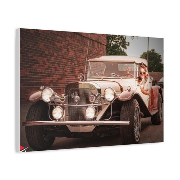 Vintage Car Matte Canvas Wall Art - Image 30