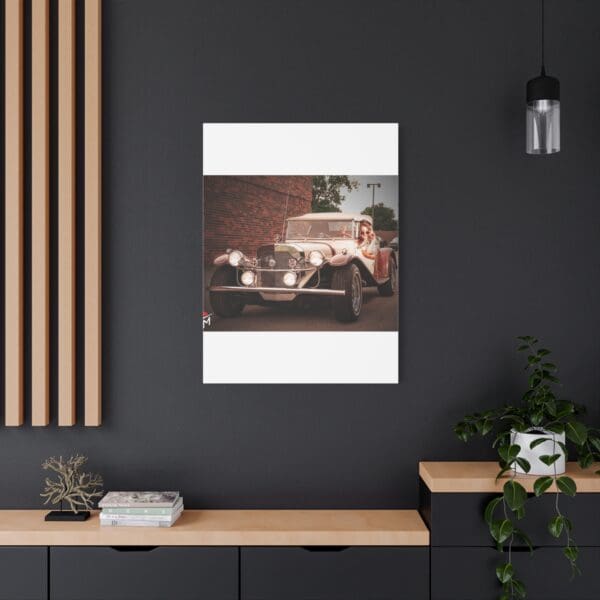 Vintage Car Matte Canvas Wall Art - Image 184