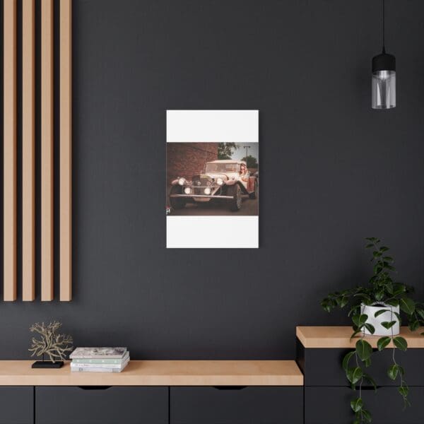 Vintage Car Matte Canvas Wall Art - Image 156
