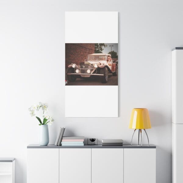 Vintage Car Matte Canvas Wall Art - Image 187