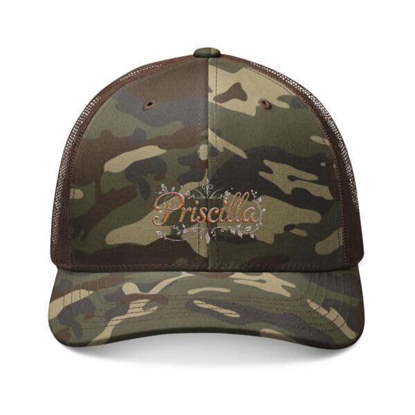 Custom Camouflage Trucker Hat for Outdoor Lovers - Image 3