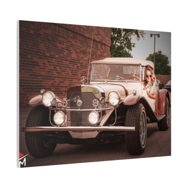 Vintage Car Matte Canvas Wall Art - Image 86