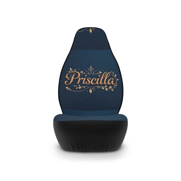 Personalized Floral Car Seat Covers - Custom Priscilla Design - Image 2