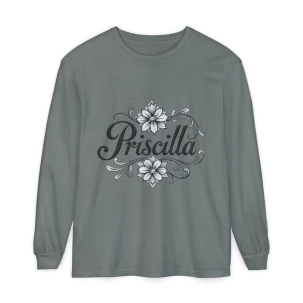 Priscilla Floral Long Sleeve T-Shirt for Women - Stylish & Comfortable - Image 37