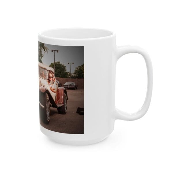 Vintage Car Ceramic Mug - Classic Car Lover Gift, 11oz & 15oz - Image 8