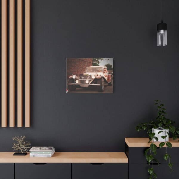 Vintage Car Matte Canvas Wall Art - Image 36