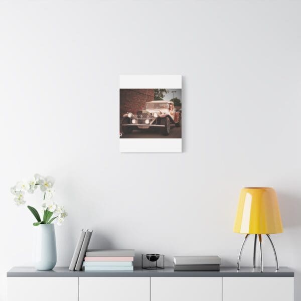 Vintage Car Matte Canvas Wall Art - Image 135