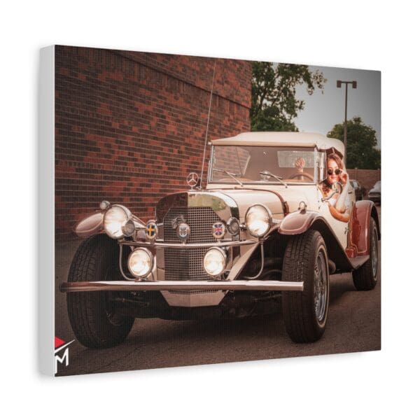 Vintage Car Matte Canvas Wall Art - Image 10