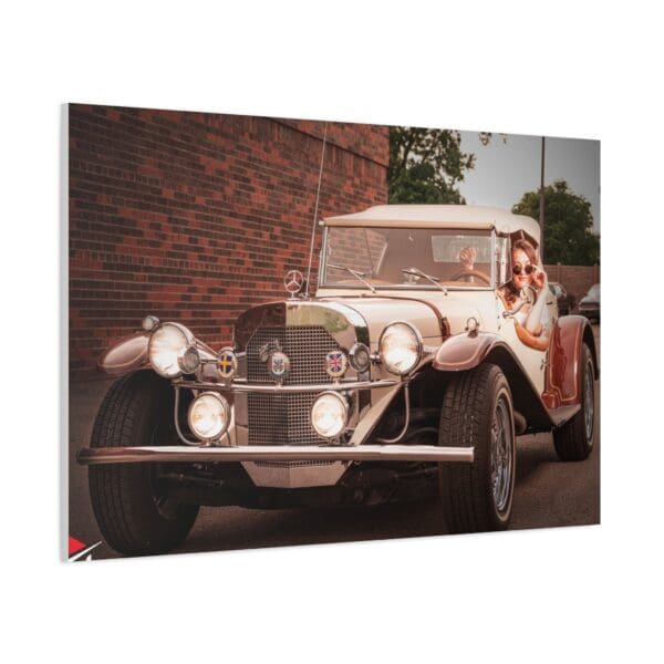 Vintage Car Matte Canvas Wall Art - Image 82