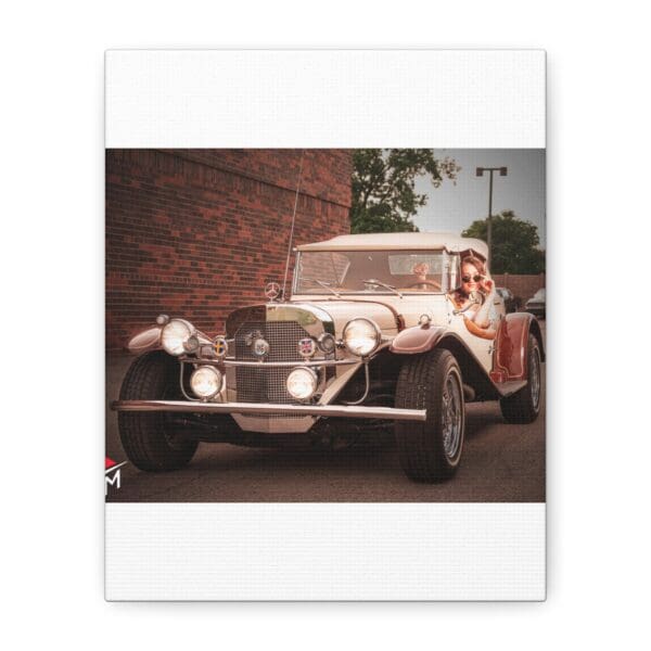 Vintage Car Matte Canvas Wall Art - Image 101
