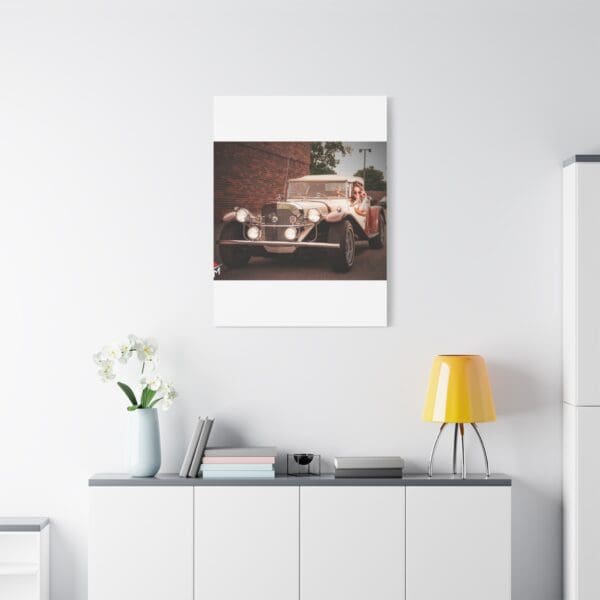 Vintage Car Matte Canvas Wall Art - Image 183