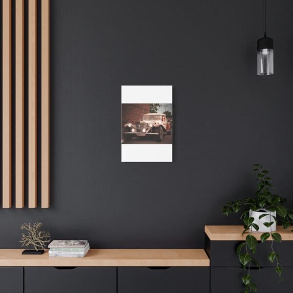 Vintage Car Matte Canvas Wall Art - Image 140