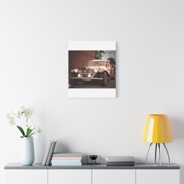 Vintage Car Matte Canvas Wall Art - Image 151