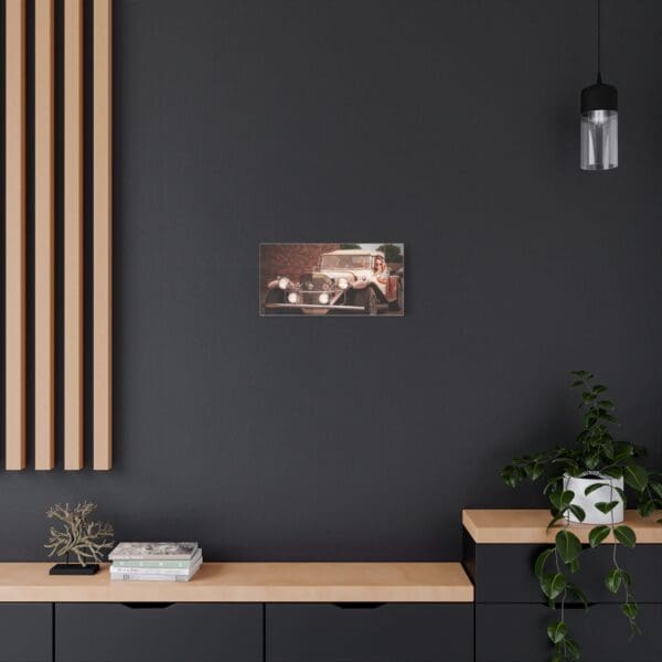 Vintage Car Matte Canvas Wall Art - Image 24