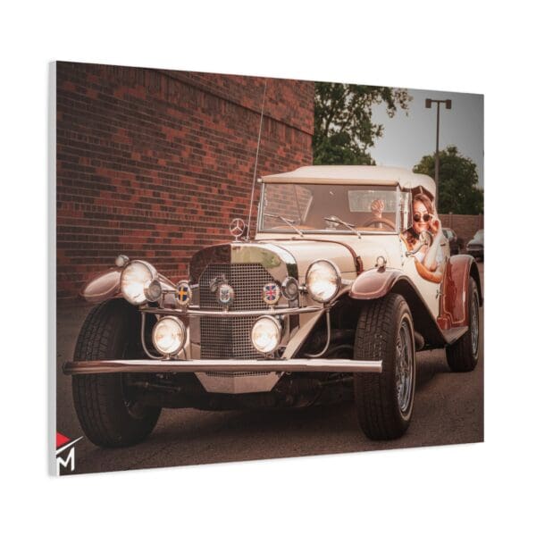 Vintage Car Matte Canvas Wall Art - Image 70