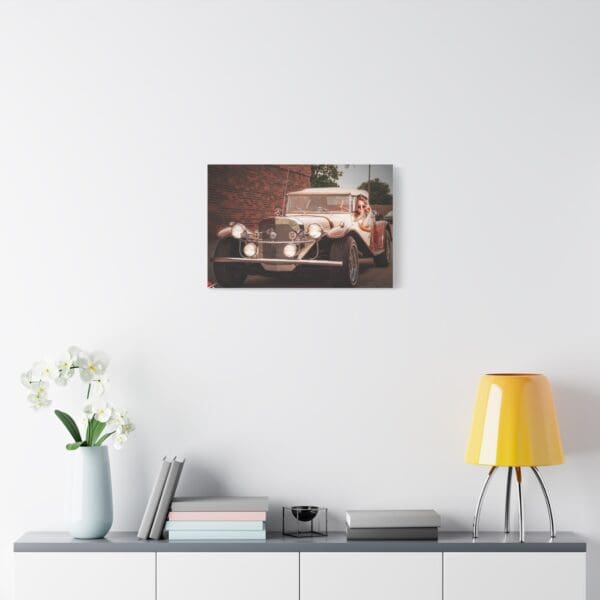Vintage Car Matte Canvas Wall Art - Image 31