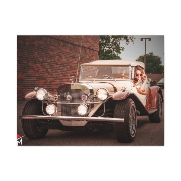 Vintage Car Matte Canvas Wall Art - Image 53