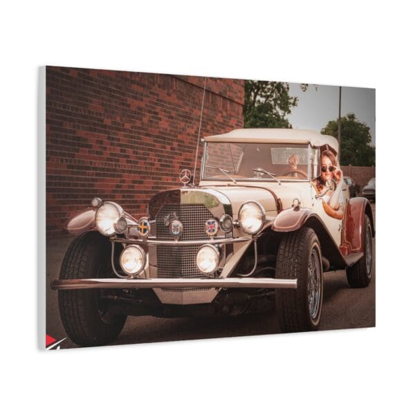 Vintage Car Matte Canvas Wall Art - Image 46