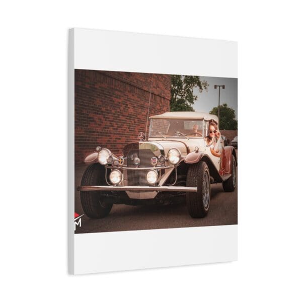 Vintage Car Matte Canvas Wall Art - Image 150