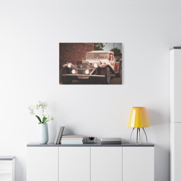 Vintage Car Matte Canvas Wall Art - Image 63