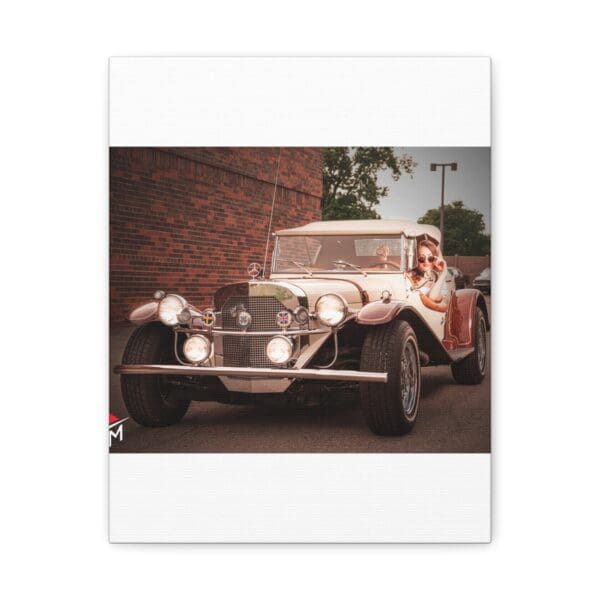 Vintage Car Matte Canvas Wall Art - Image 113