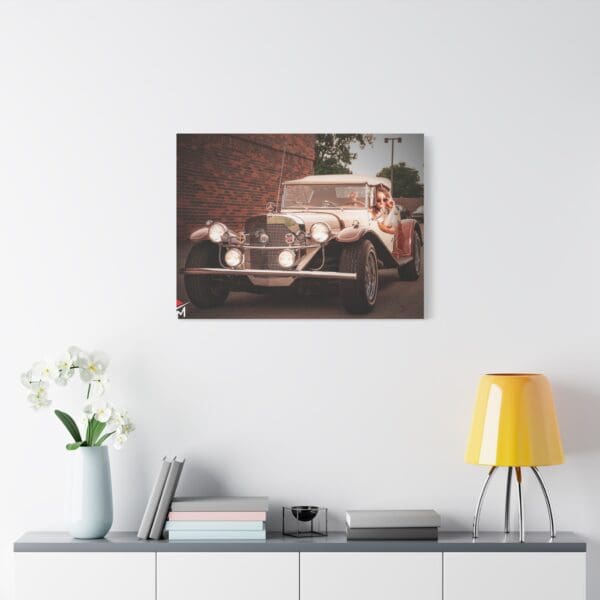 Vintage Car Matte Canvas Wall Art - Image 55