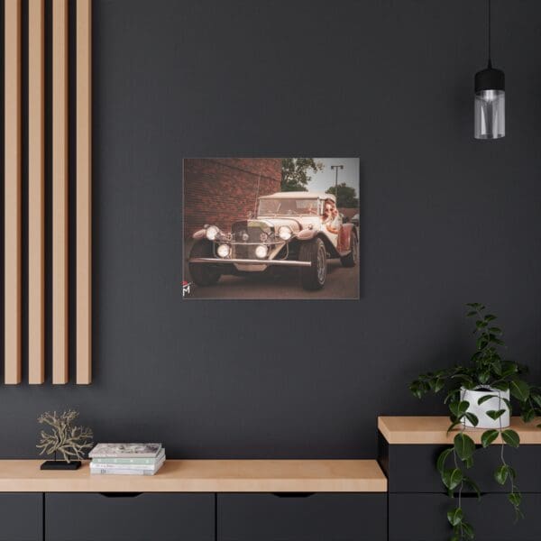 Vintage Car Matte Canvas Wall Art - Image 52