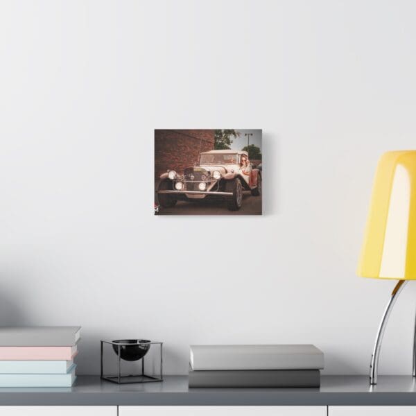 Vintage Car Matte Canvas Wall Art - Image 3