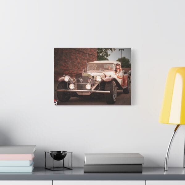 Vintage Car Matte Canvas Wall Art - Image 15