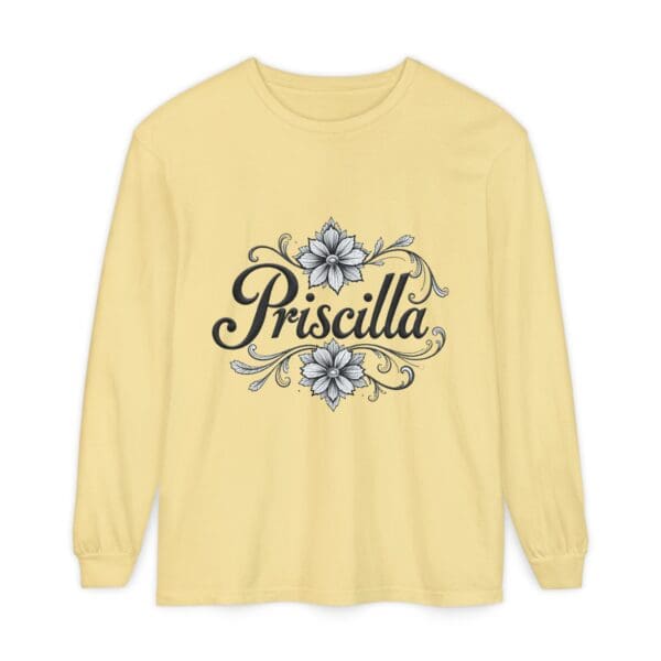 Priscilla Floral Long Sleeve T-Shirt for Women - Stylish & Comfortable - Image 25