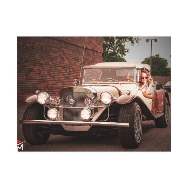 Vintage Car Matte Canvas Wall Art - Image 85