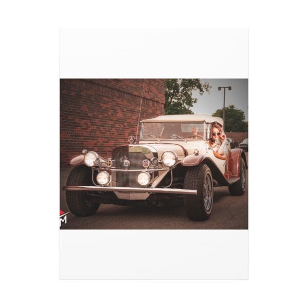 Vintage Car Matte Canvas Wall Art - Image 193