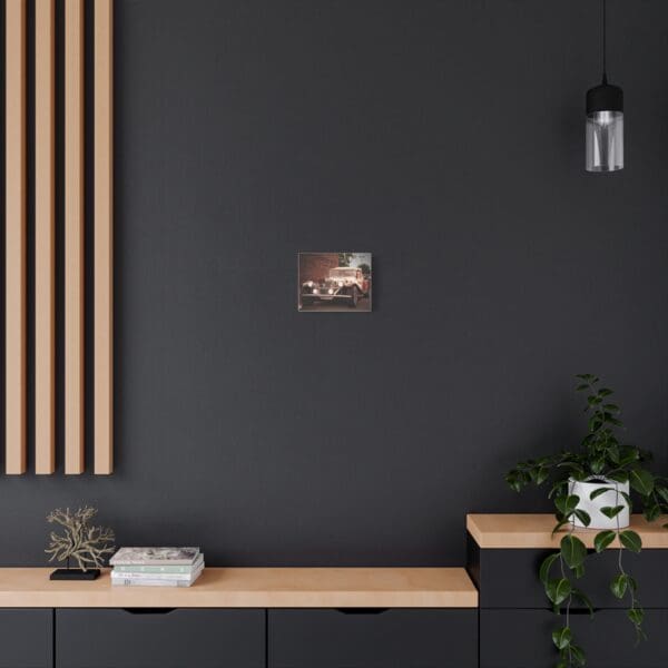 Vintage Car Matte Canvas Wall Art - Image 4