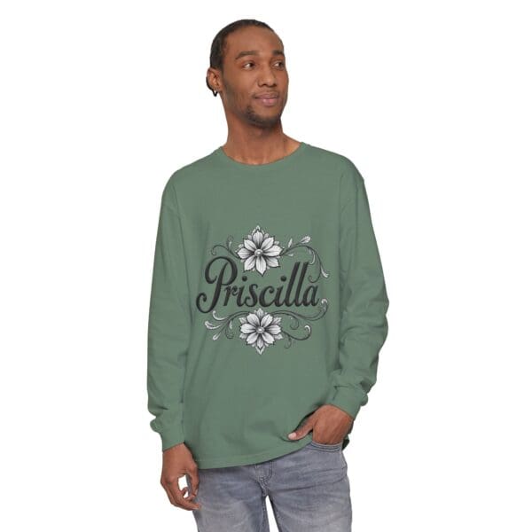 Priscilla Floral Long Sleeve T-Shirt for Women - Stylish & Comfortable - Image 51